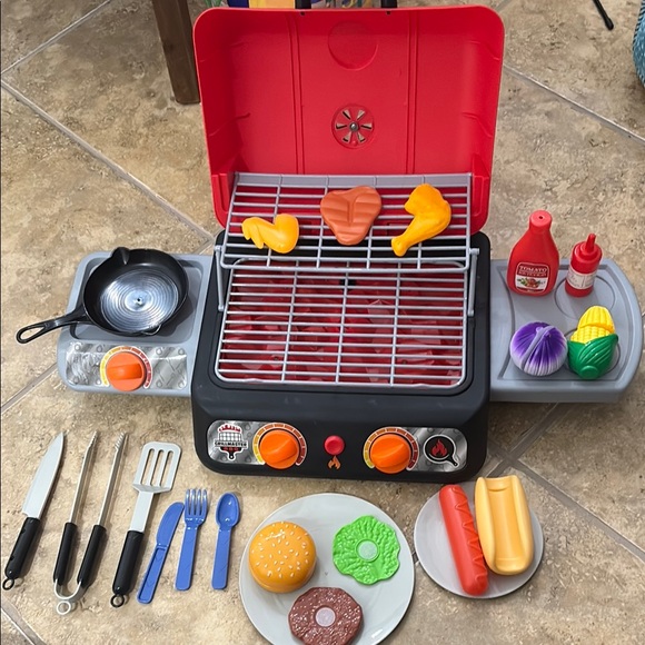 Portable Tabletop Grill Toy Set - Picture 1 of 6